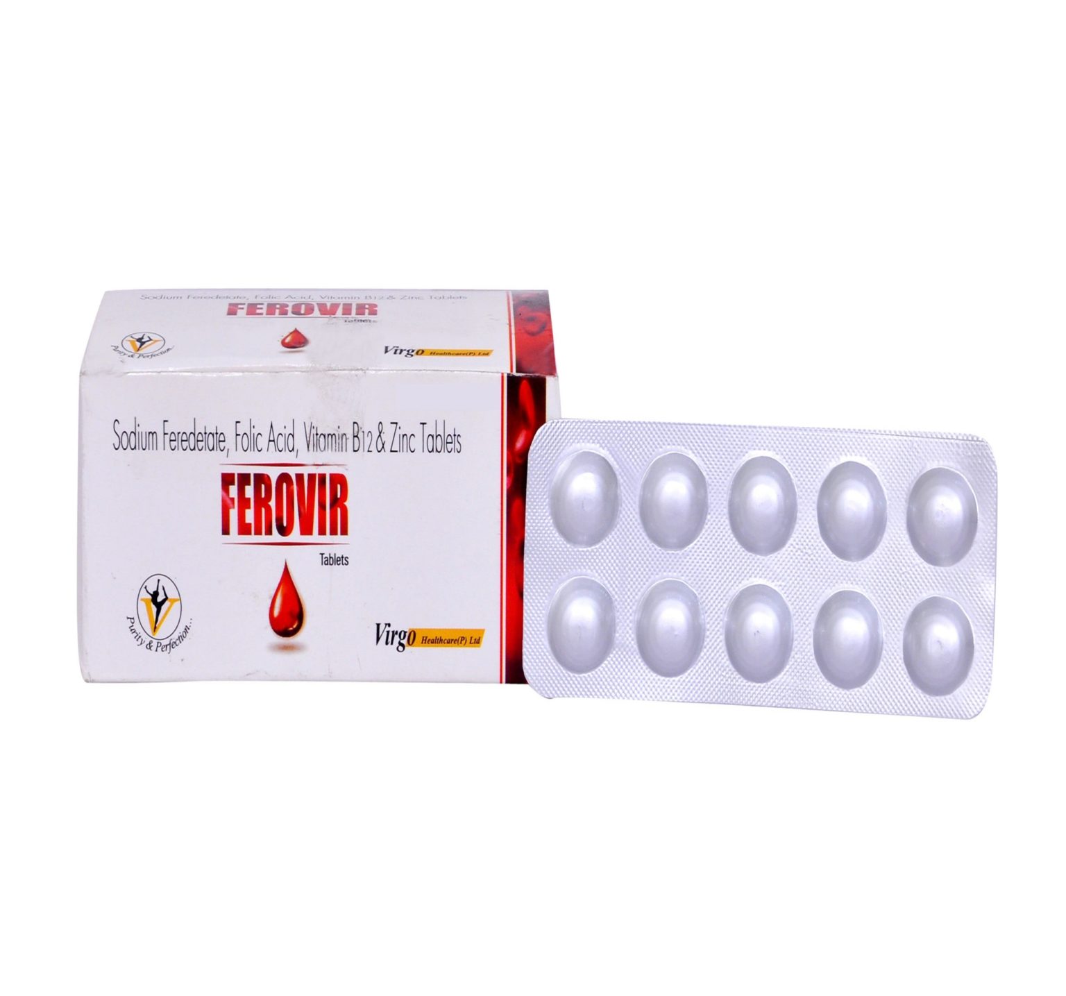 Iron Tablets for Anemia and Pregnancy - Ferovir